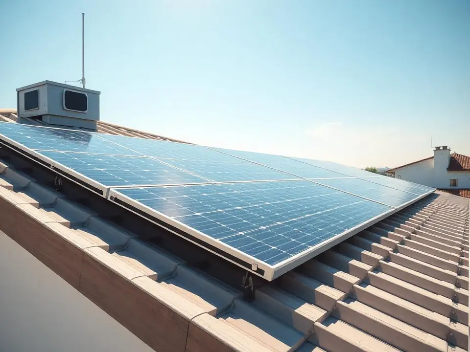 Limpeza de Placas Solares